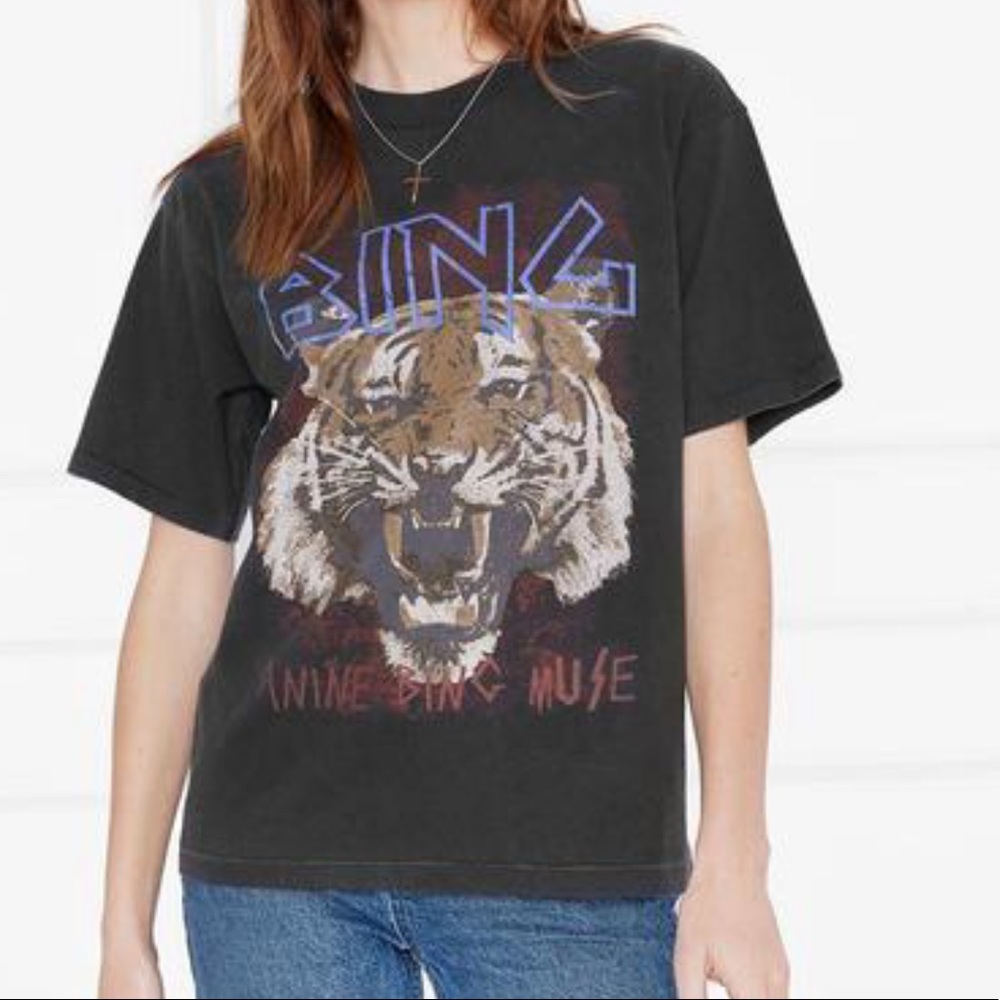 Anine Bing tiger tee